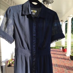 Chiffon Dress with Lining